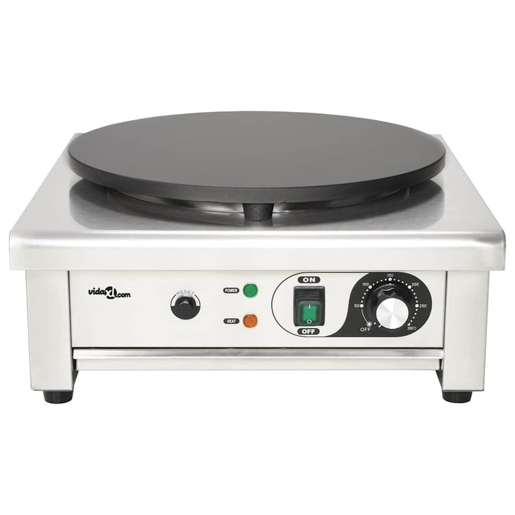 Vidaxl Electric CrepeMaker mit Tropfschale 40 cm 3000 w