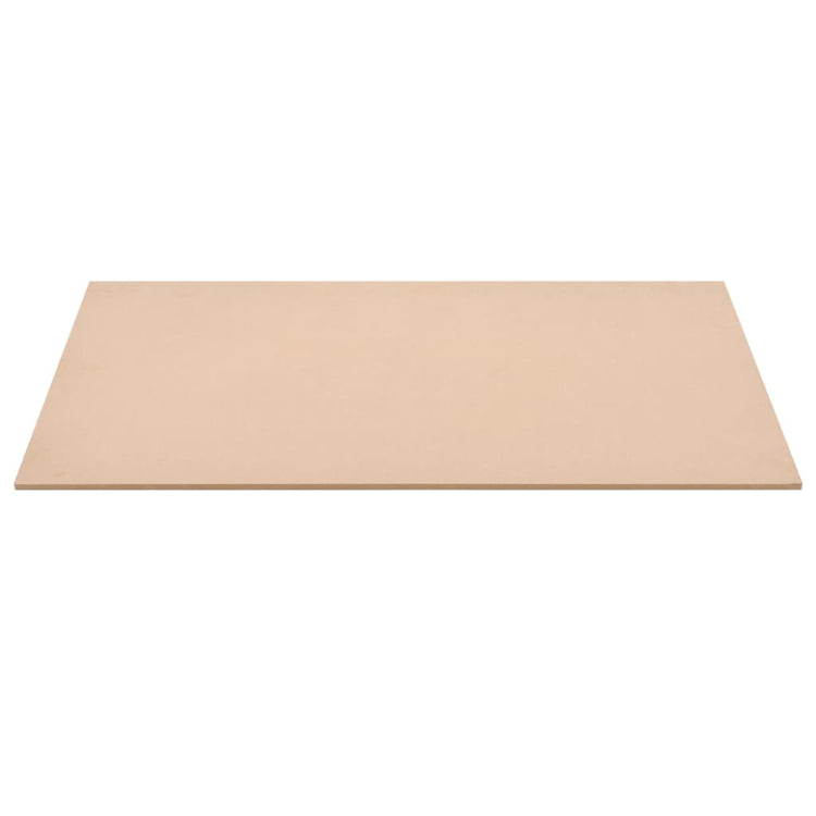 VIDAXL MDF -Platten rechteckig 120 x 60 cm 12 mm 4 STs