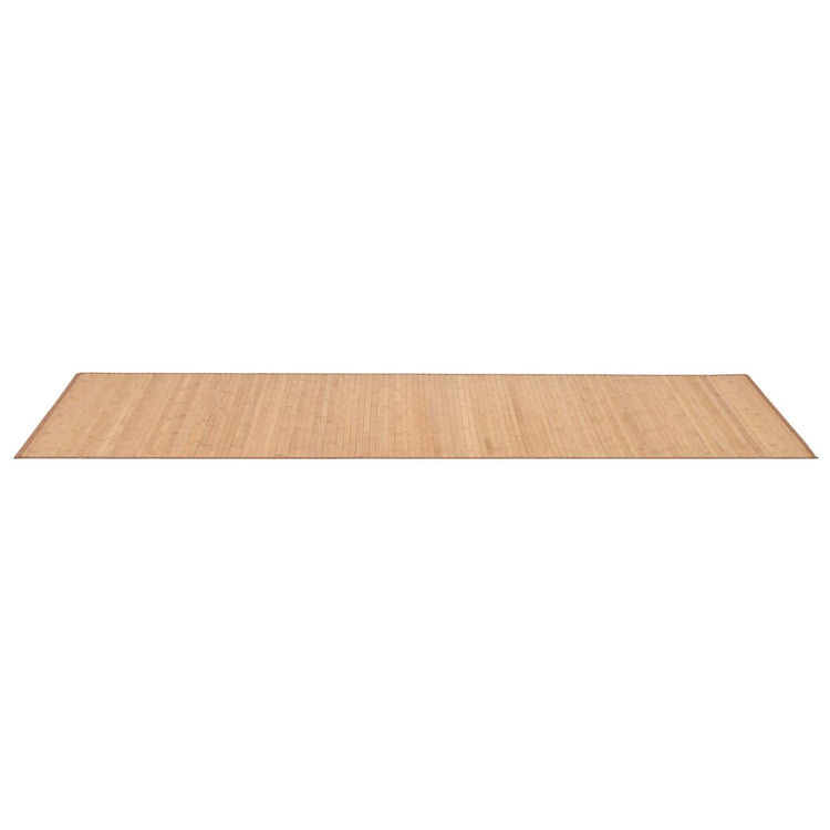 Vidaxl Teppich 80x200 cm Bambusbraun