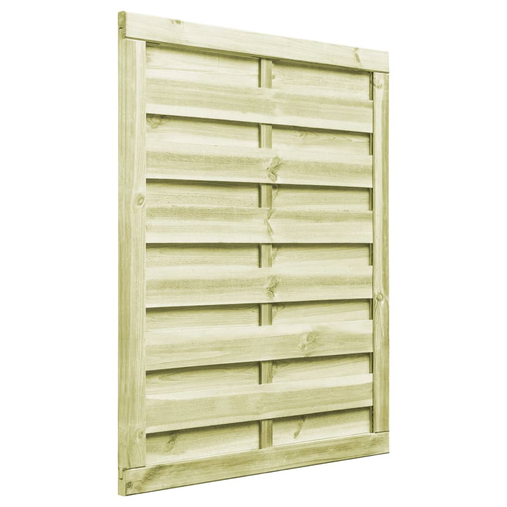 Vidaxl Poort 100x125 cm imprägniertes Kiefernholzgrün