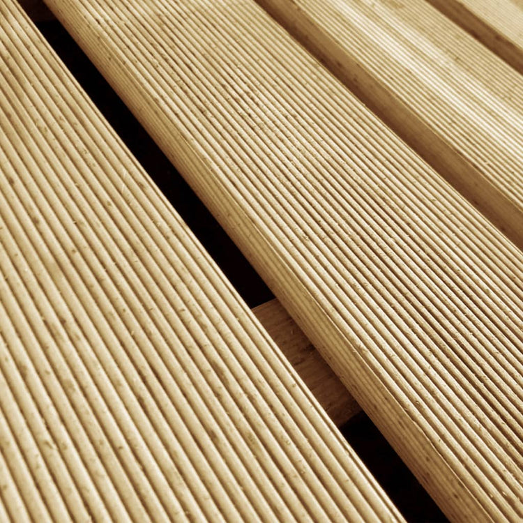 Vidaxl -Terrassenfliesen 6 ST 50x50 cm Holzgrün