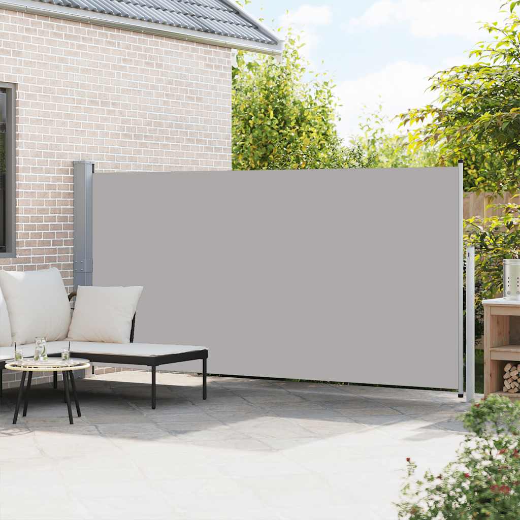 VIDAXL -Windschutzscheibe 160 x 500 cm Grau