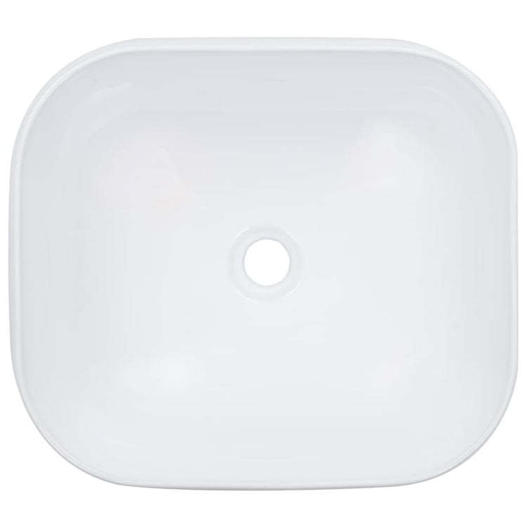 VIDAXL WASHBAIN 44.5X39.5X14,5 cm Keramik Weiß