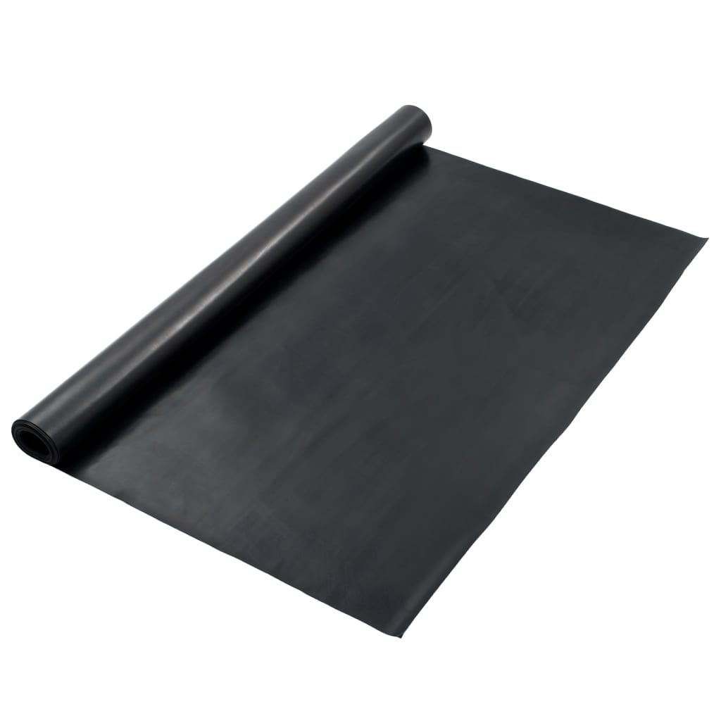 VIDAXL-Bodenmatte Anti-Rutsch 1 mm glatt 1,2 x 2 M Gummi