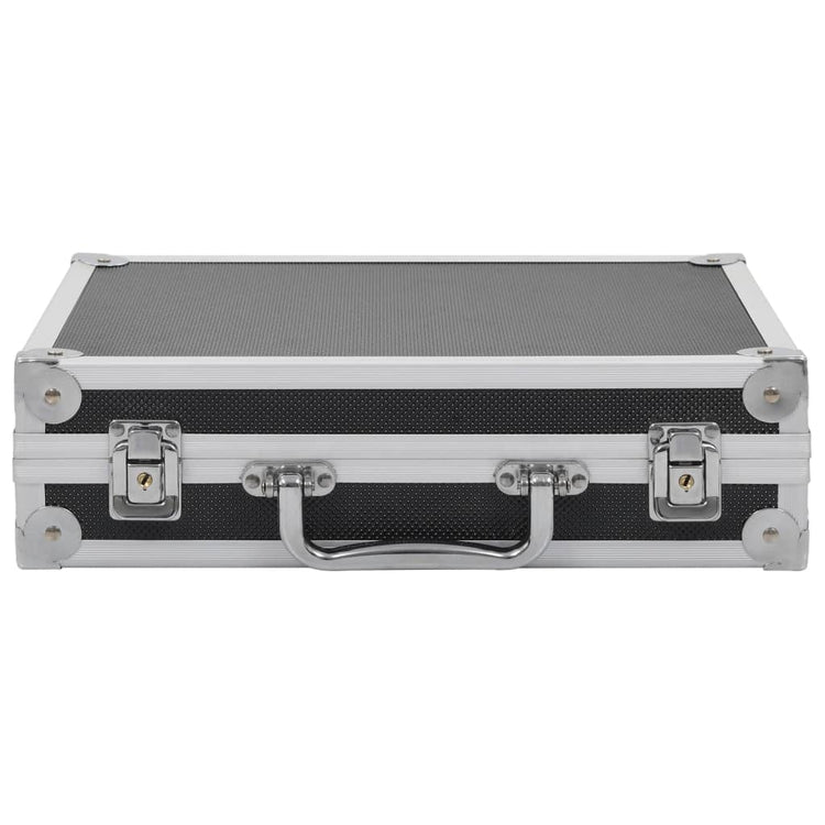 Vidaxl WapenkoFer Aluminiumschwarz