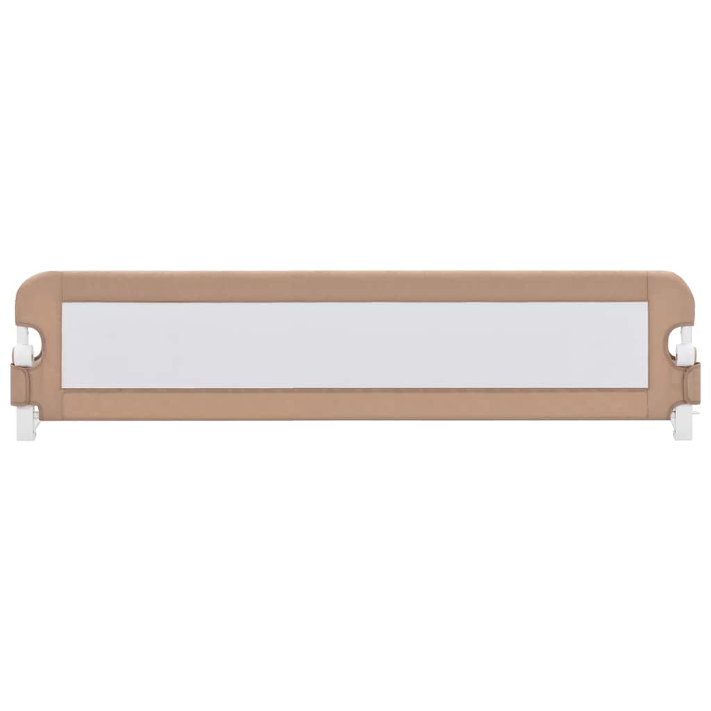 VIDAXL -BET -Diagramm Kleinkind 180 x 42 cm Polyester Taupe