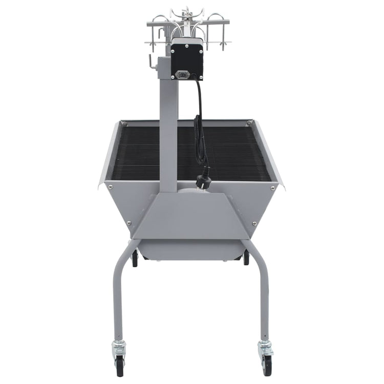 Vidaxl Drehspucke -Grill mit Elektromotor