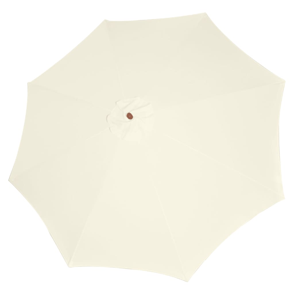 Vidaxl Parasol 300x258 cm Sandweiß