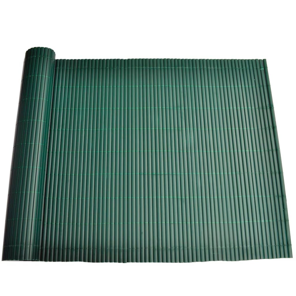 Vidaxxl Zaunelement 90x300cm PVC grün