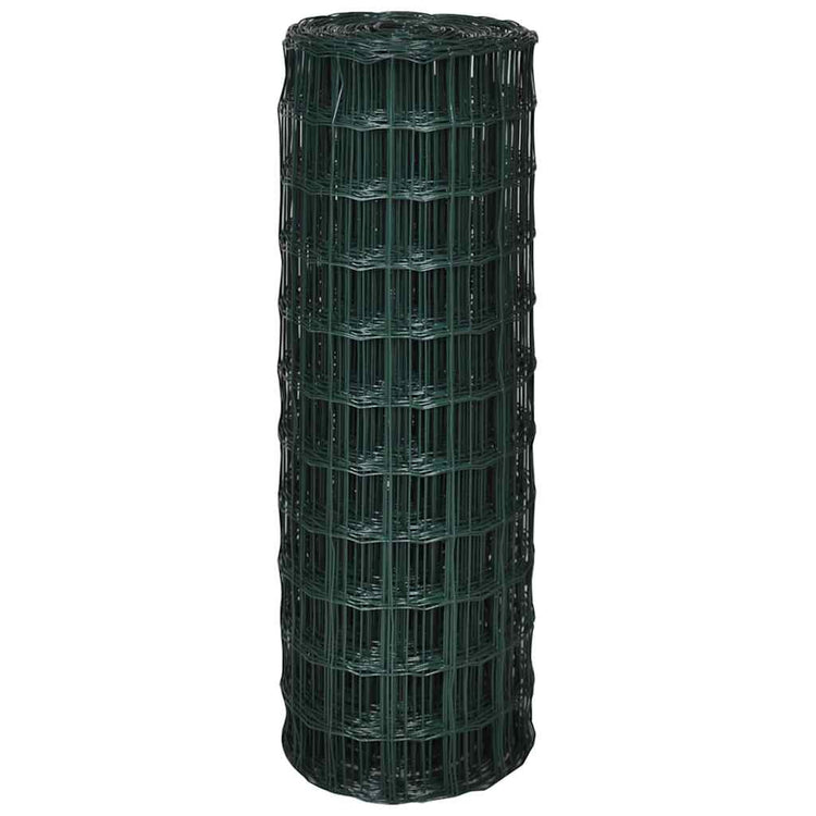 Vidaxl HEK 25x0,8 m Stahlgrün