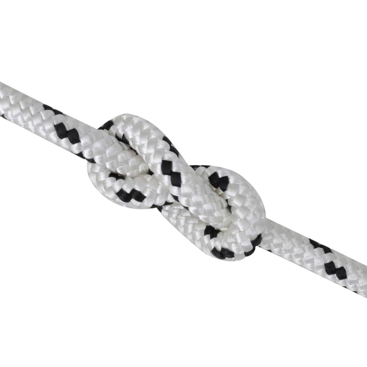 VIDAXL -Bootseil Polyester geflochten 12mmx50m