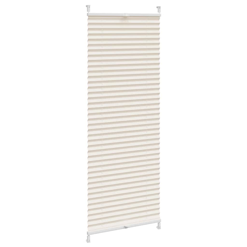 VidaXL Plissees 40x150cm Creme