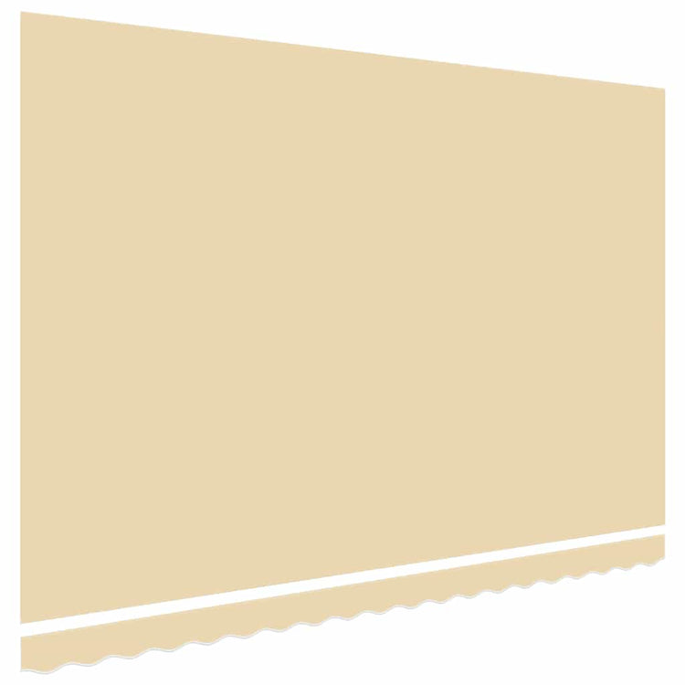 Vidaxl LaFeldoek 4x3 M Canvas -Creme