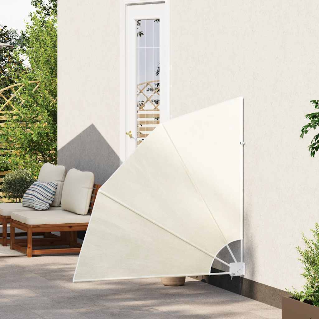Vidaxx faltbarer Balkonschirm 140x140 cm creme