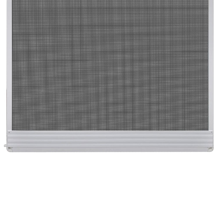 Vidaxl -Bildschirmtür mit Scharnieren 120x240 cm weiß
