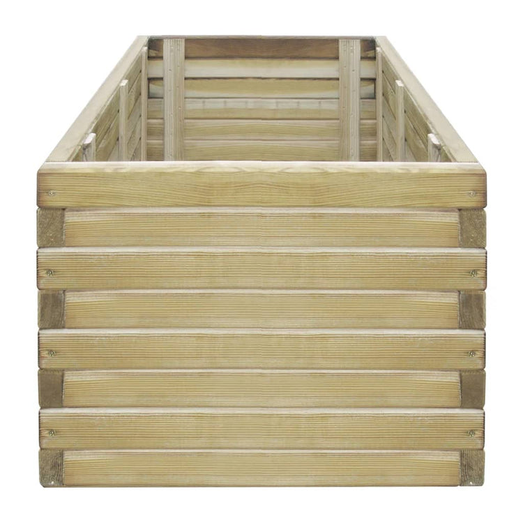 VIDAXL -Pflanzer eingesetzt rechteckige 100x50x40 cm Holz