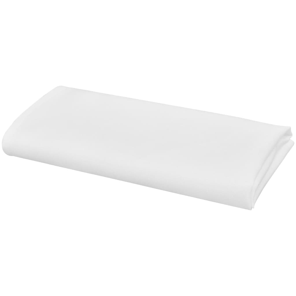 Vidaxl Servietten Weiß 25 Stück 50 x 50 cm