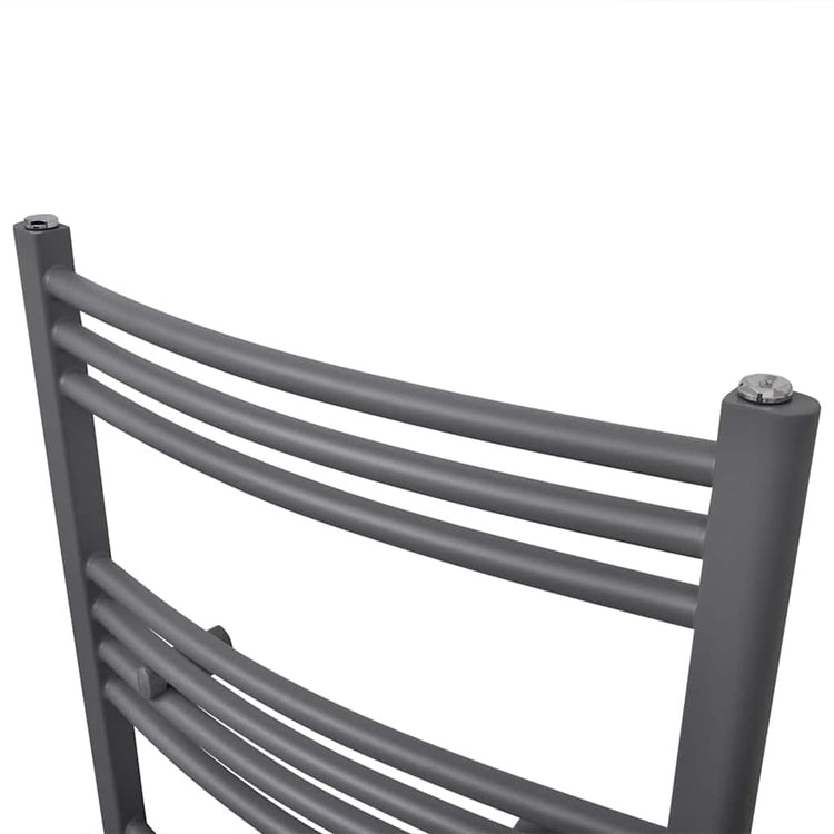 Vidaxl Kühlerhandtuchregal 480 x 480 mm grau