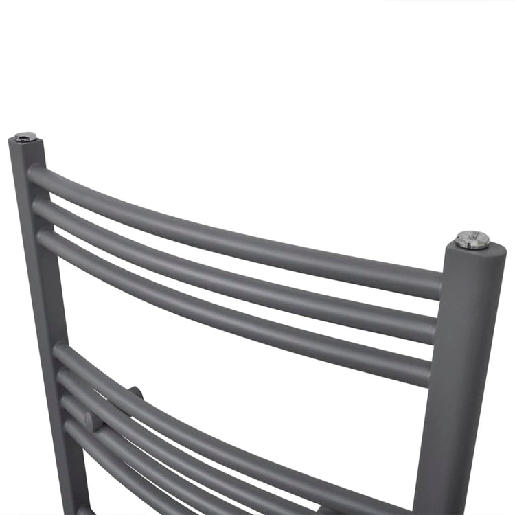 Vidaxl Kühlerhandtuchregal 500x1160 mm grau