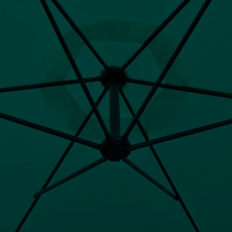 Vidaxl schwimmend Parasol 3 m grün