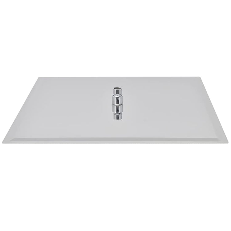Vidaxl Regenduschkopf Edelstahl 50x50 cm Quadrat