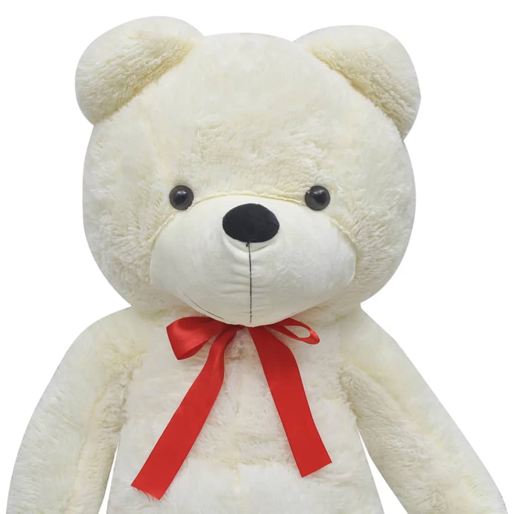 Vidaxl Teddybär 170 cm Plüsch weiß
