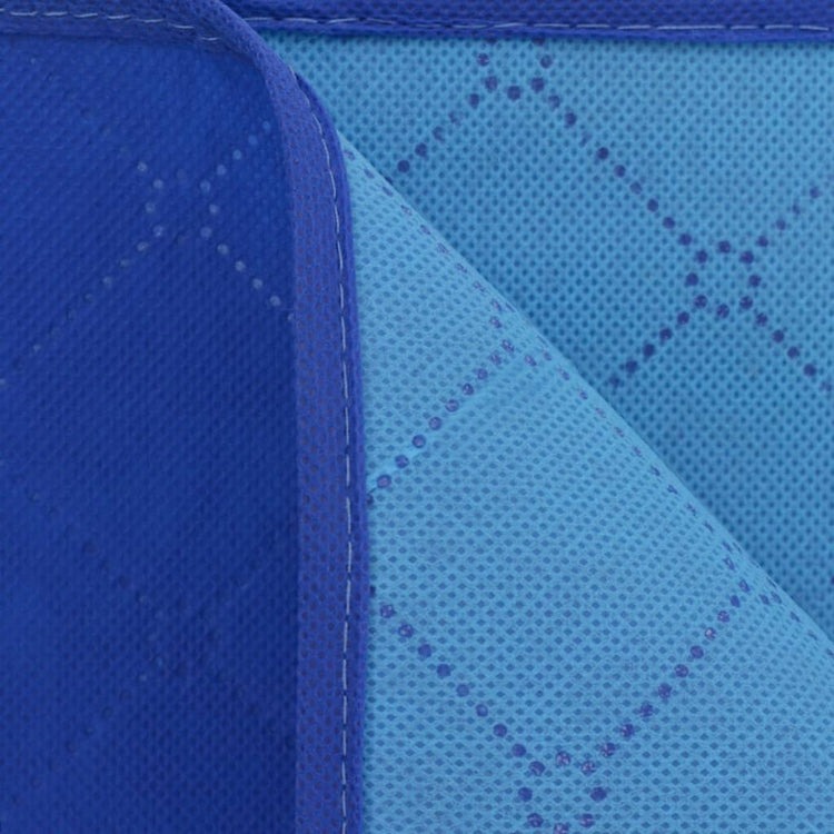 Vidaxl Picknick Teppich 150x200 cm blau und hellblau
