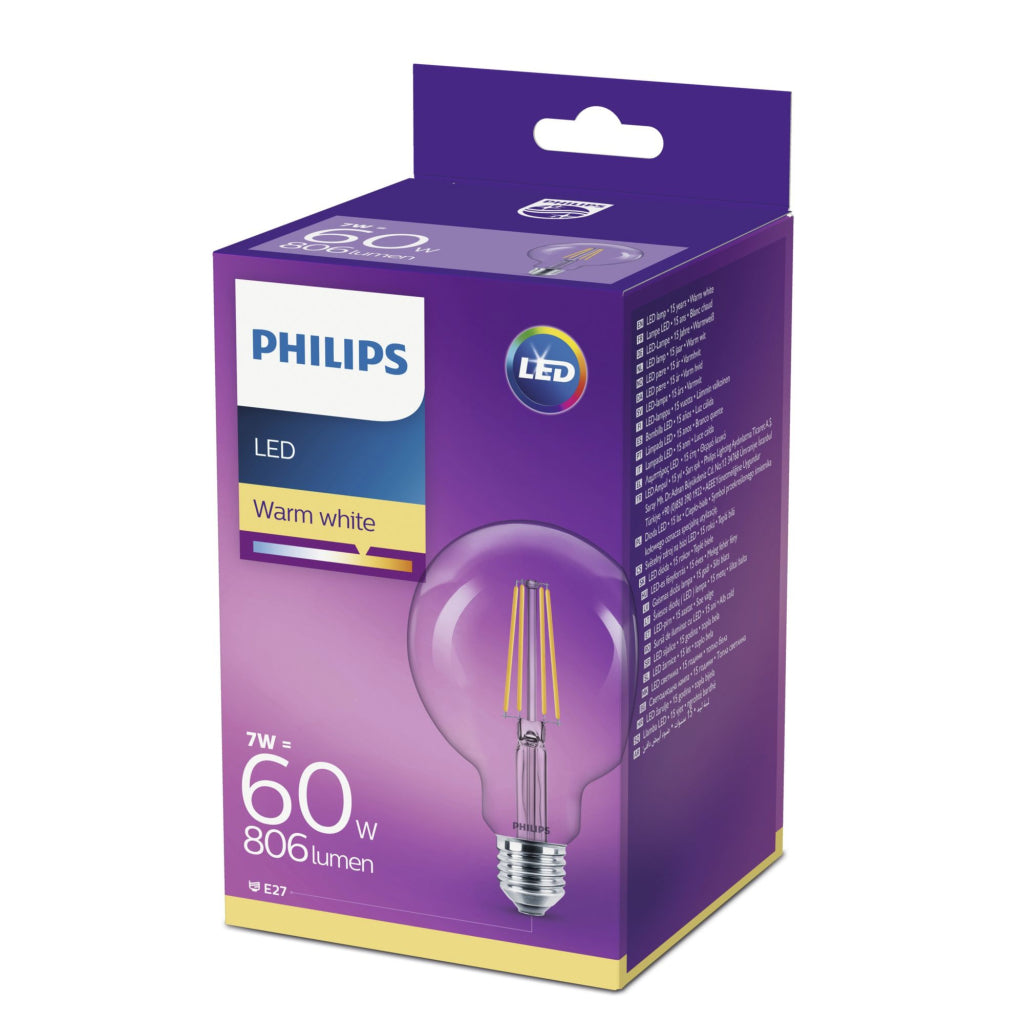 Philips führte 60W warmes Weiß