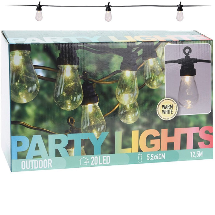 Prograrden Progarden Party Beleuchtungsset mit 20 Lampen LED 4,5 V.