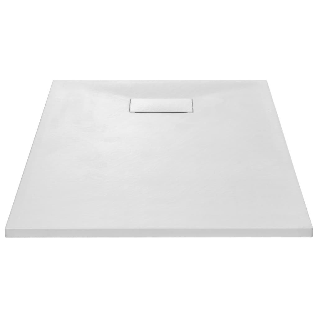 Vidaxl Duschschale 120x70 cm SMC Weiß