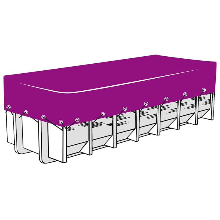 Vidaxl contentEnet 3x6 M HDPE Schwarz