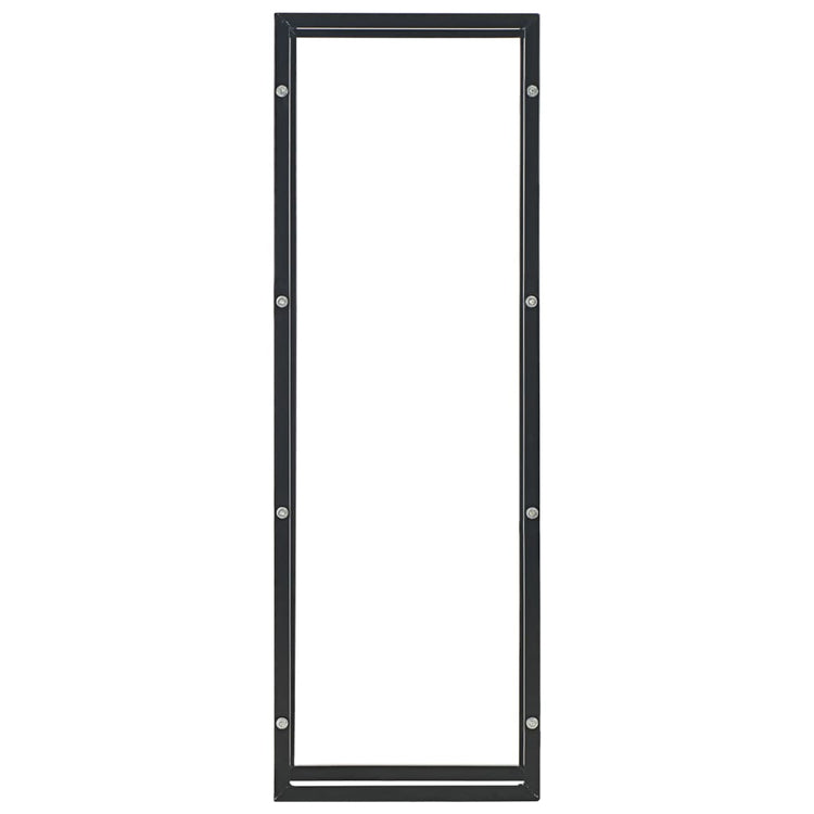 Vidaxl Kamin 50x20x150 cm Stahlschwarz