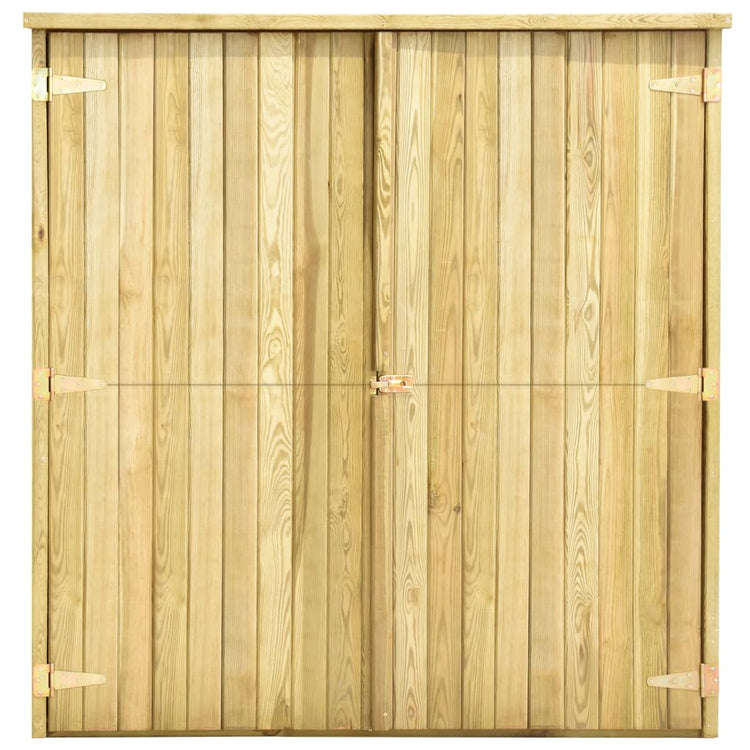 Vidaxl Garden Shed 163x50x171 cm imprägnierte Kiefer