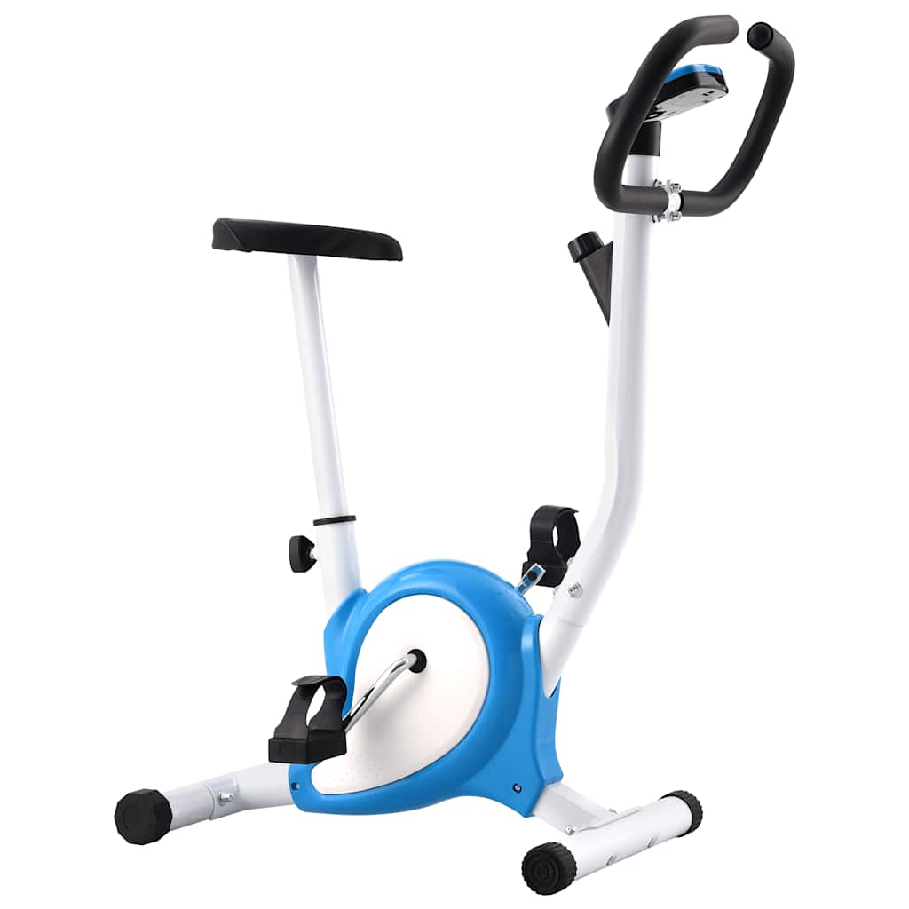 VidaXL Heimtrainer mit Bandwiderstand blau
