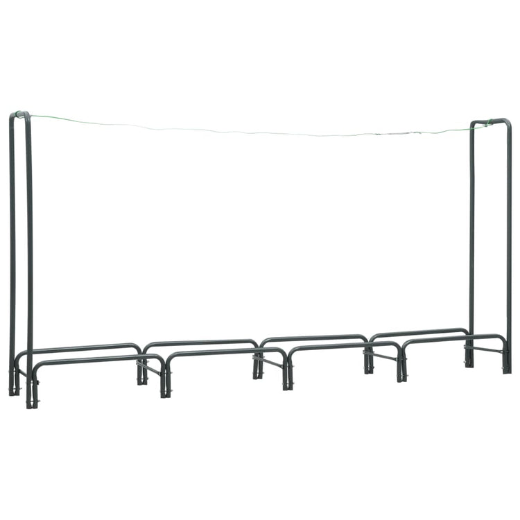 VIDAXL -Kamin 240x35x120 cm Stahlanthrazit