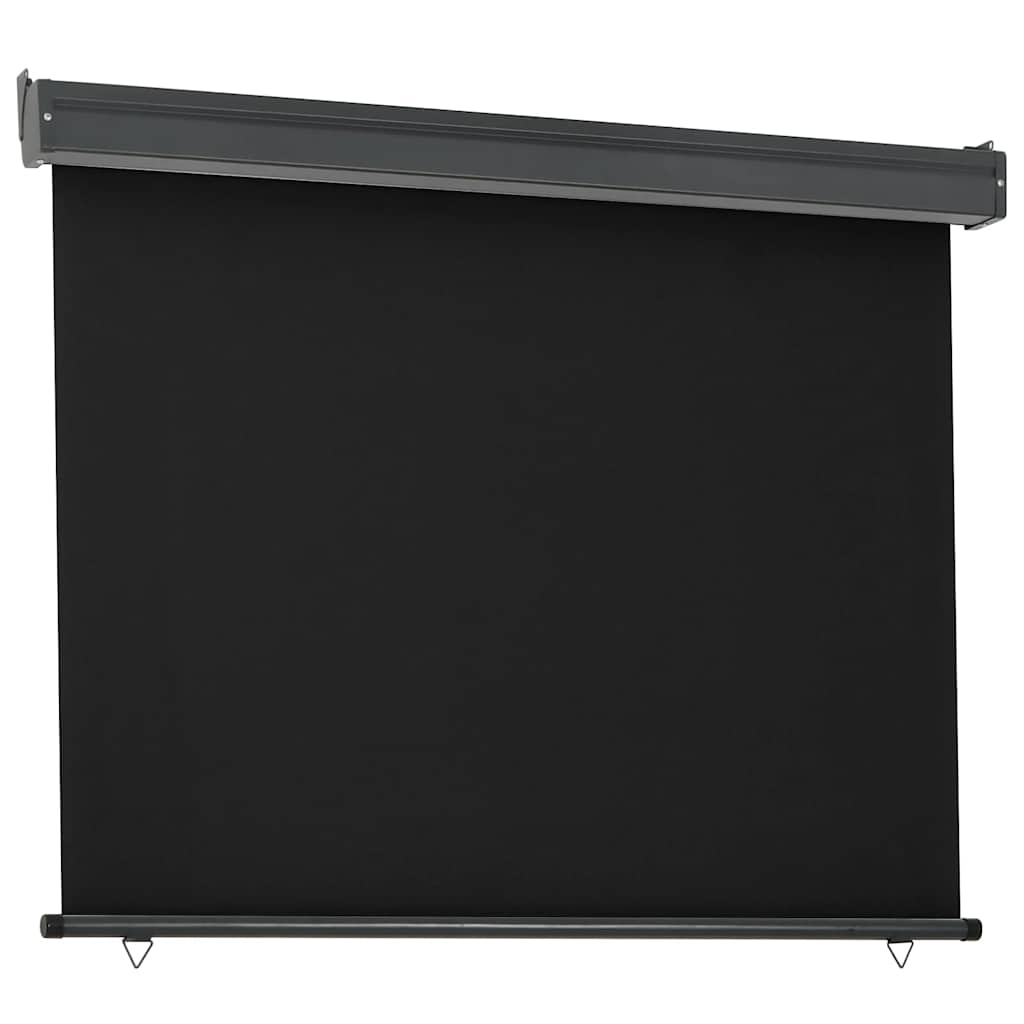VidaXL Balkonschirm 125x250 cm schwarz