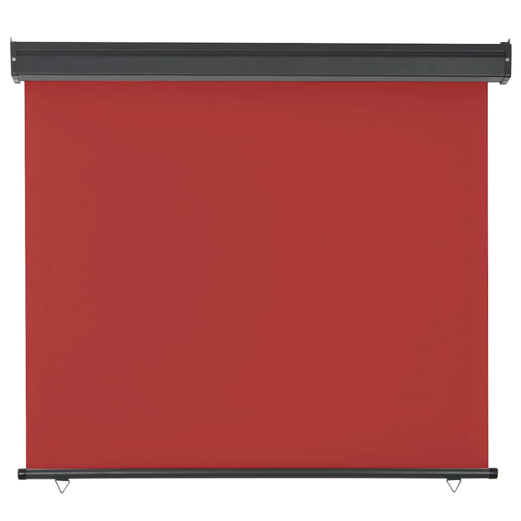 VidaXL Balkonschirm 125x250 cm rot