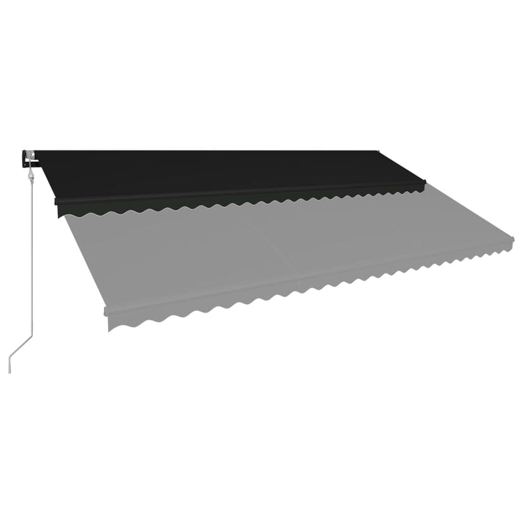 Vidaxl Luifel erweitert automatisch 600x300 cm Anthrazit
