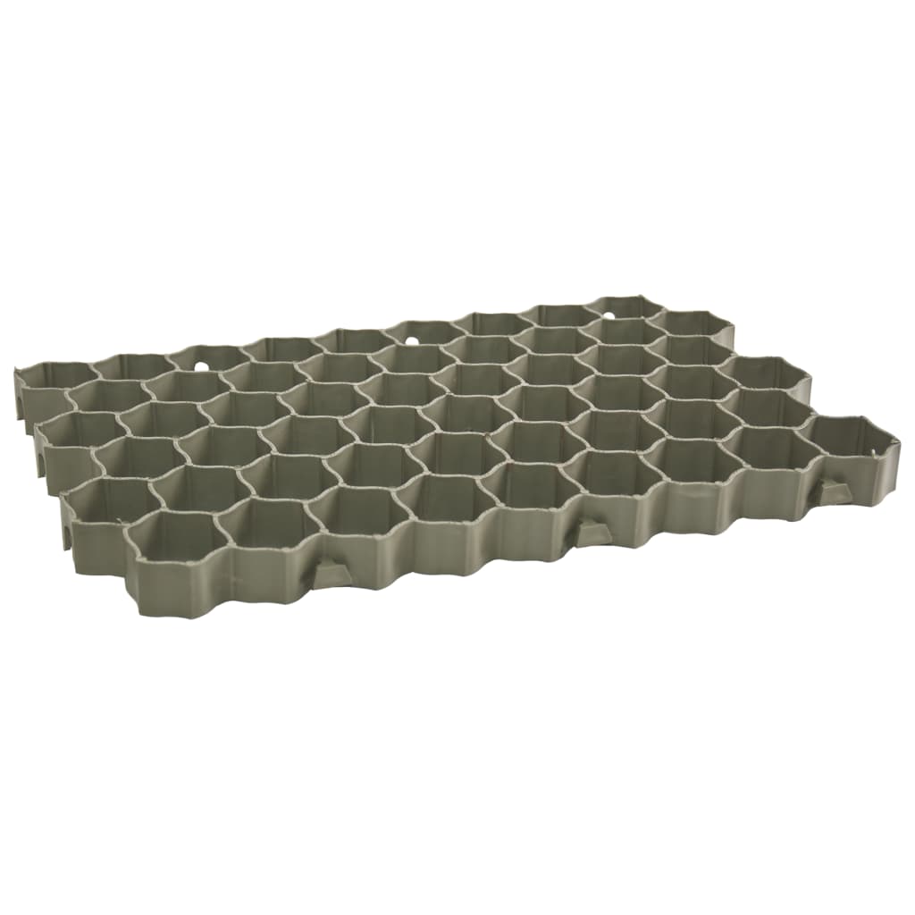 Vidaxl Grasgitter 16 ST 60x40x3 cm Kunststoffgrün