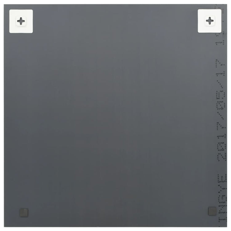 Vidaxl -Wandspiegel 2 St Quadrat 50 x 50 cm Glas