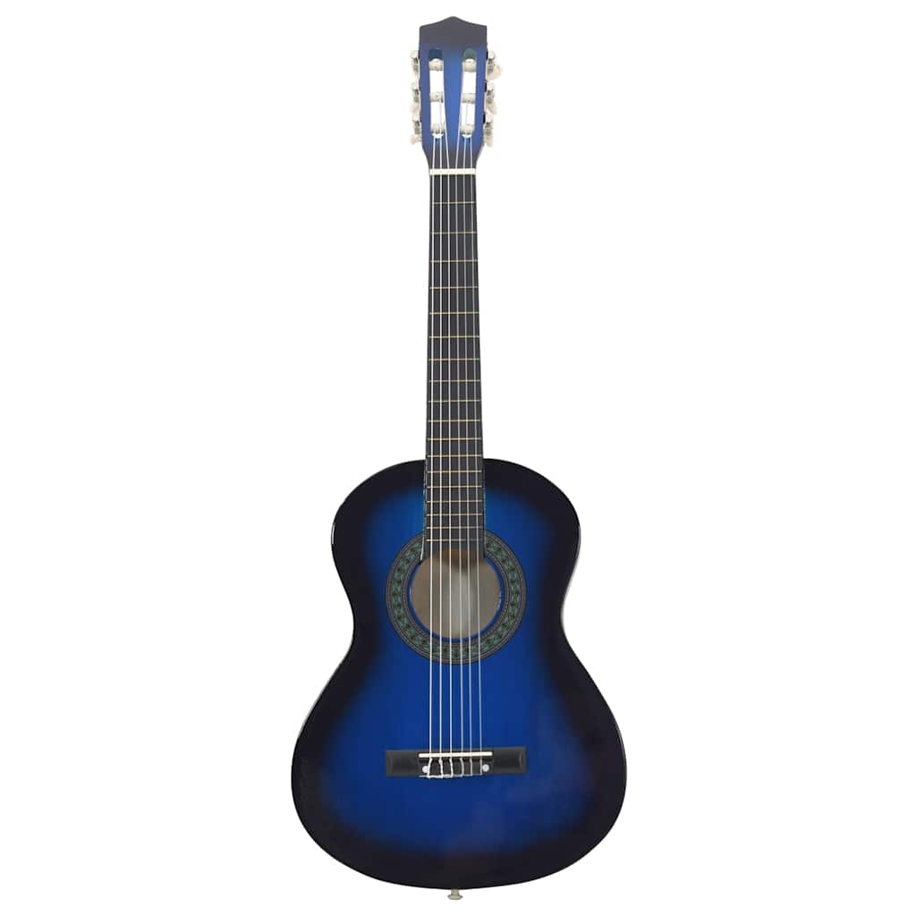 Vidaxl Gitarre Classic Anfänger und Kinder 1 2 34 Blau