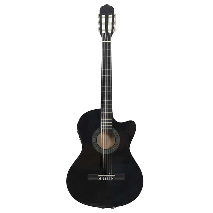 Vidaxl Gitarrenausschnitt mit Equalizer 6 Sneeds Western Classic Schwarz