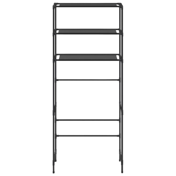 VIDAXL-LAGE ROK für Boven Waschmaschine 3-layer 69x28x169 cm Schwarz