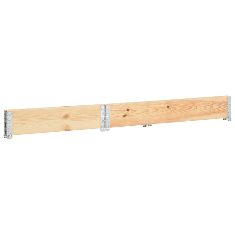 VIDAXL Palletopzetrand 100x150 cm Festkiefer