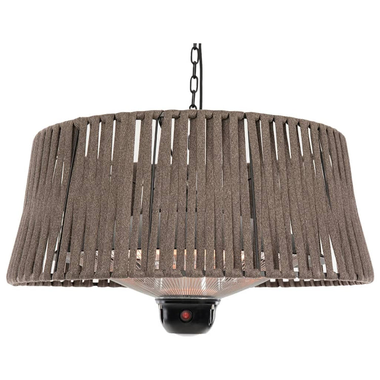 Gespenrtes Hang mit Artix Corda 1800 W halogene braun