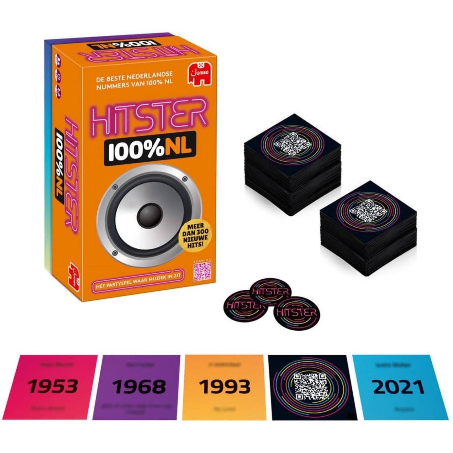 Jumbo Hitster 100 % NL Die besten niederländischen Hits