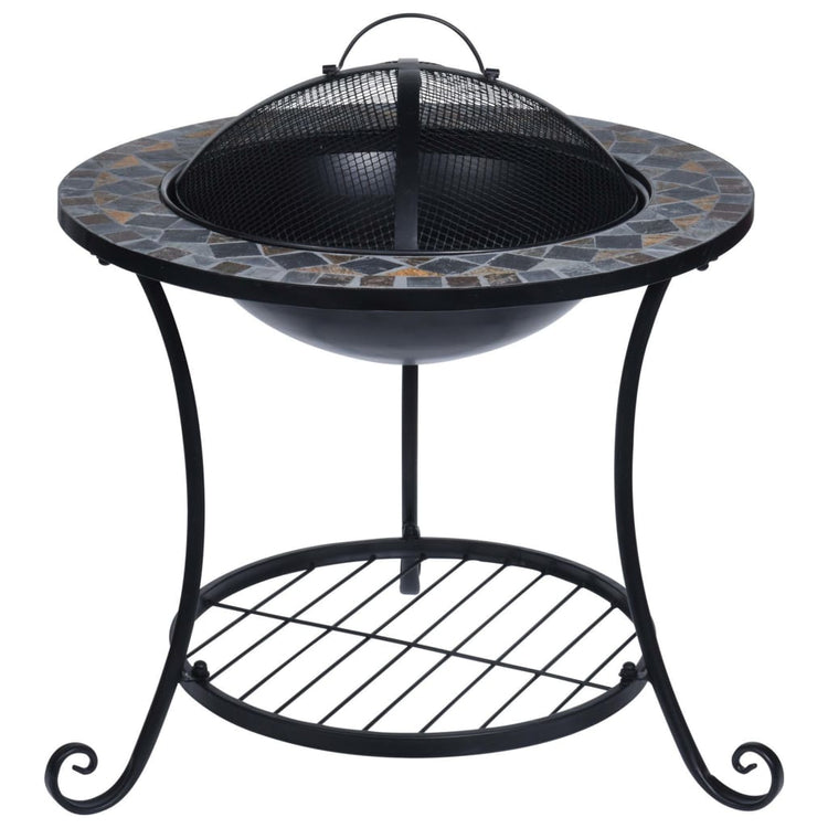 Prograrden Progarden Fire Bowl mit Mosaikdesign 58x58x44 cm