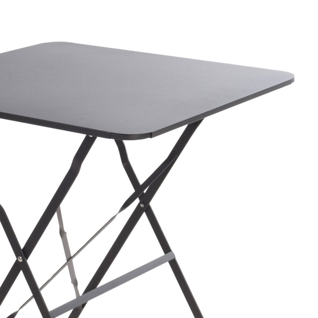 Excellent Houseware Klapptisch 60x60x71 cm Anthrazit