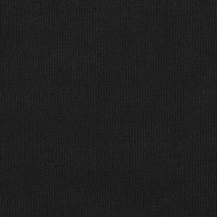 Vidaxl Vorhänge Leinen sehen verdammt haken 2 ST 140x175 cm Schwarz aus