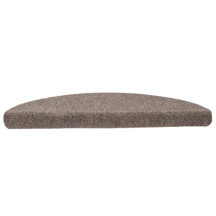 Vidaxl -Treppenmatten Selbstadhäsiv 15 St 56x17x3 cm Nadel Filzcreme -Colored